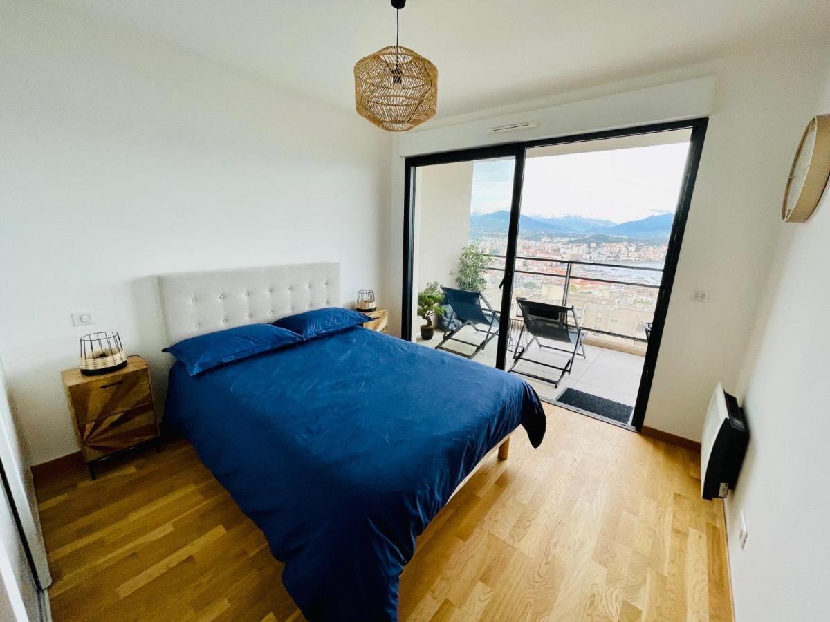 Ajaccio T2 Grand Standing Neuf Vue Mer Centre-Ville & Plages Екстер'єр фото