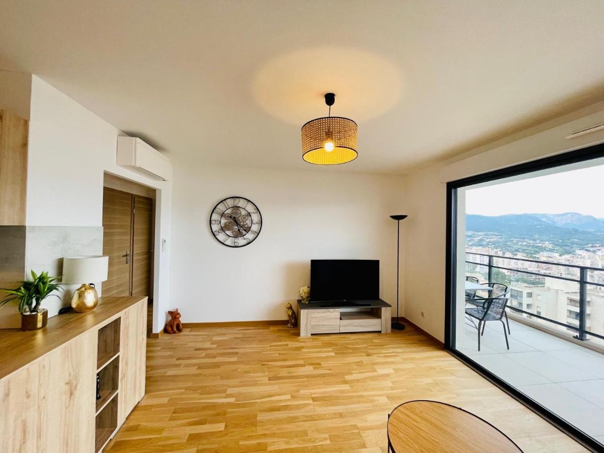 Ajaccio T2 Grand Standing Neuf Vue Mer Centre-Ville & Plages Екстер'єр фото